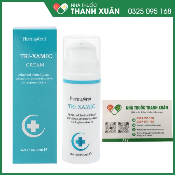 Pharmaform Tri-Xamic Cream cải thiện các dấu hiệu lão hóa